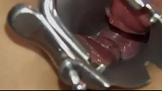 Camera deeply in her ga vagina pussy