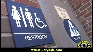 Interracial - White Lady Confesses Her Sins at Gloryhole 1