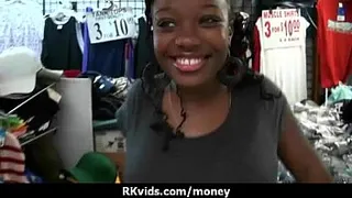 Sexy wild chick gets paid to fuck 22