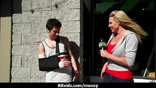 Amateur Chick Takes Money For A Fuck 25