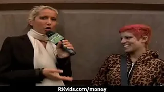 Sexy wild chick gets paid to fuck 5