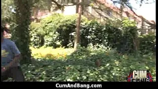 Ebony Hottie Gangbang And Facefuck 17
