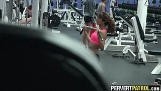 Workout slut loves to get dicked.1