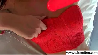 Amateur Girl Insert All Kind Of Things In Holes clip-21