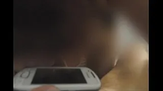 Fat Girl Marcela BBW Sucking lover and cuckold on the phone