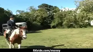 Sexy wild chick gets paid to fuck 2