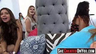 19 Holy s.!  Women going nuts sucking stripper cock 29