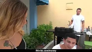 Sex for cash turns shy girl into a slut 18