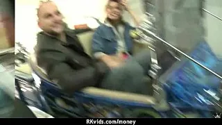 Sex for cash turns shy girl into a slut 23
