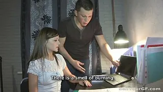 FemDom - CrossDresser - Feminization Heels Trample Nylon Cum All