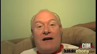 Ebony gets fucked in all holes by a group of white dudes 2