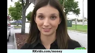 Getting a chick from public and fuck her for money 12