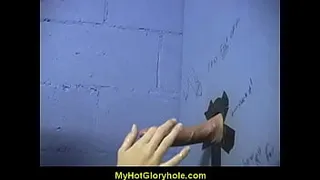 Amazing gloryhole cock sucking 17