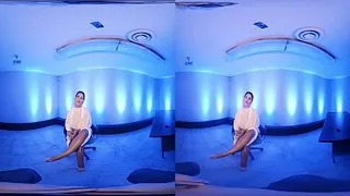 VRConk Busty blonde woman titsjob xxx parody