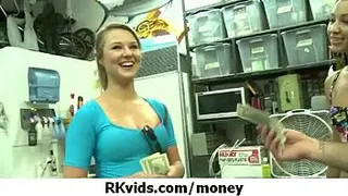 Horny girl getting fucked for money 34