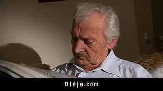 Adorable Iwia fucking grandpa