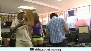 Nice girl gets nailed when is payed 24