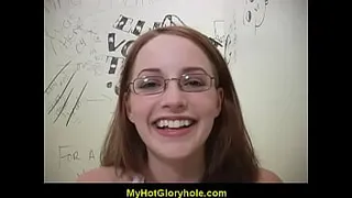 The sweet art of gloryhole dick sucking 32