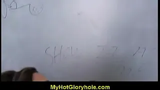 Gloryhole dick sucking 24