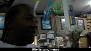 Sexy wild chick gets paid to fuck 10