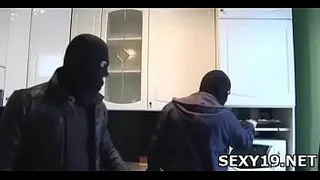 Sexy teen girl shows nice breasts