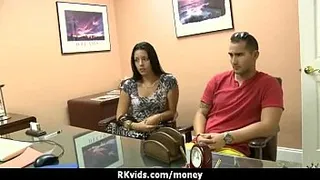 Sexy wild chick gets paid to fuck 24