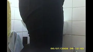 HIDDEN CAMERA IN BATHROOM