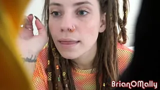 Hidden Cam: Busty Hippie Fucks Brian