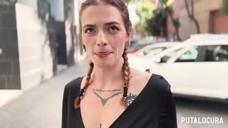 PutaLocura - Caught and very dirty creampie for the tattooed Spanish girl Malafalda