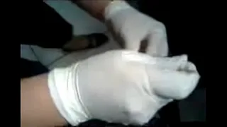 Nurse fingering my penis