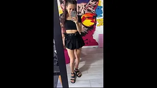 Skinny Slut Roughly Fucked to Orgasm