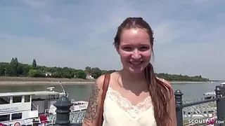 GERMAN SCOUT - TEEN MIA SEDUCE BIG DICK ANAL FUCK AT PUBLIC AGENT CASTING