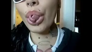 Split tongue - piercings & tattoos!