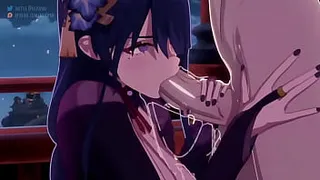 Nepopan - Raiden Shogun Blowjob