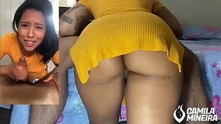 Hot mackerel giving blowjob and asking to cum in MOUTH (TWO CAMERAS)
