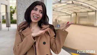PutaLocura - Colombian teen with big ass Molly Smith swallows Torbe's cum in Pilladas