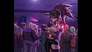 Gooncloud | Akali - League of Legends Cartoon Animation