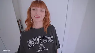 Wife's Best Friend Spies on me While I Fuck My Petite Wife