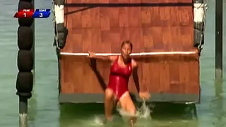Exatlon 01x14 Natalia Valenzuela Nalgona In Swimsuit