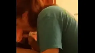 Wife swallowed his cum