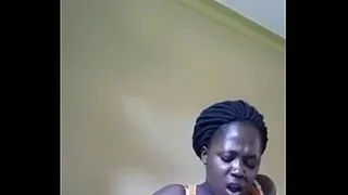 Zambian girl masturbating till she squirts