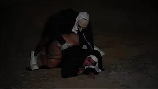 The Nun : Thirst For Pussy Starring Foreign Asia And Gibby The Clown As Sister Mary