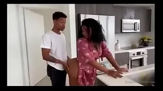 Sexy stepmother give it all