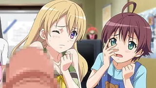 Petite Cutie Teens Watch a Cock for the First Time - Hentai [Subtitled]