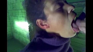 Young whore from Farrapos taking cum in her mouth
