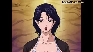 Super Busty MILF first Threesome - Hentai.xxx