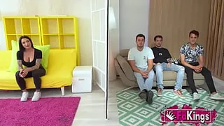 Spanish babe knows how to milk any cock dry: She's Nelia Estrada!