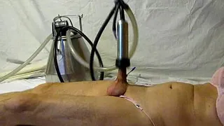 MVI 0269. Milking machine on the bed