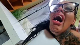 Ashley CumStar Ass Ravage, DP with toy, Spit, Slap, Sloppy, Balls Deep Anal & Cum in mouth