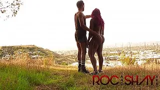 MountainSide Blowjob & Anal Tent Fuck Creampie